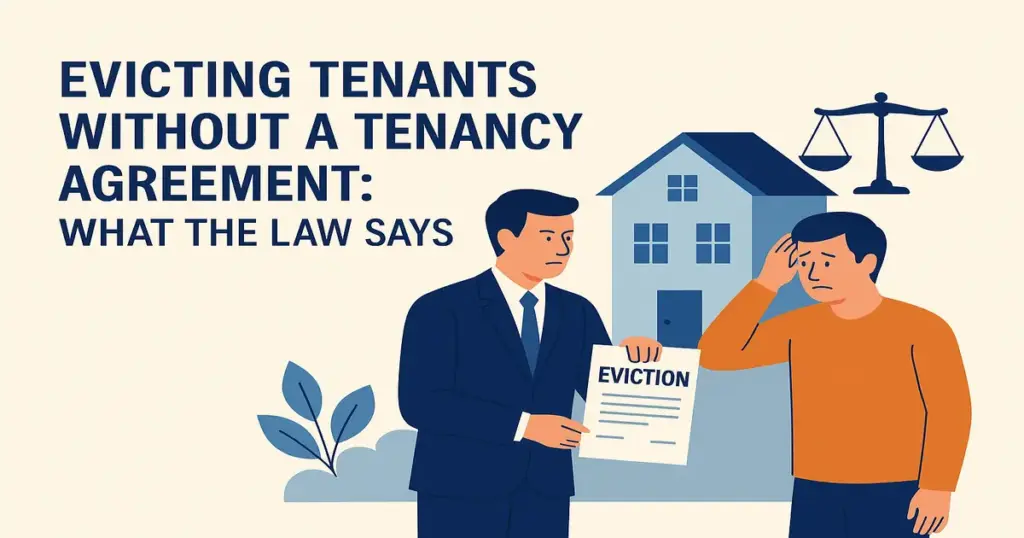 Evicting Tenants Without a Tenancy Agreement: What the Law Says