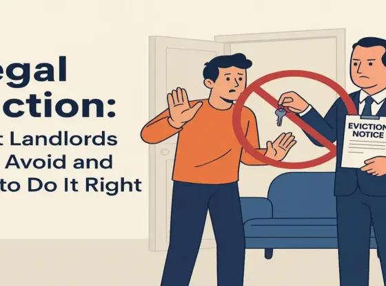 Illegal Eviction: What Landlords Must Avoid and How to Do It Right