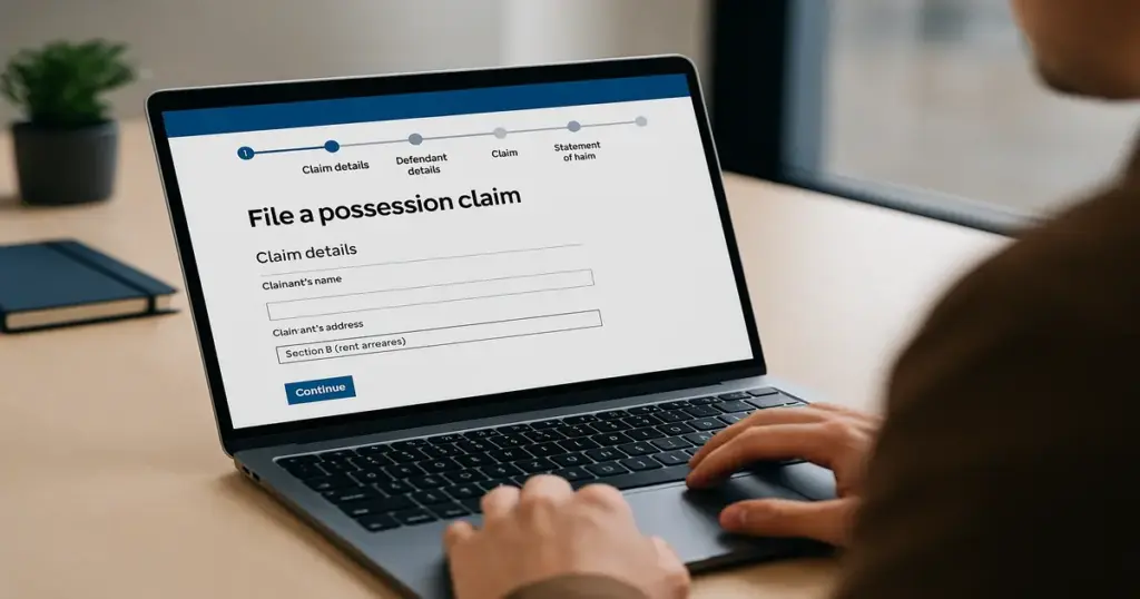 Step-by-Step Guide: How to File a Section 8 Possession Claim Online