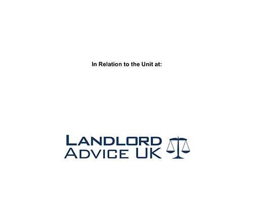 Business Lease for Unit from Landlord Advice UK