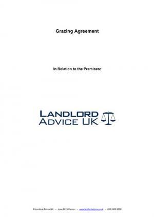 Landlord Advice UK Grazing Agreement